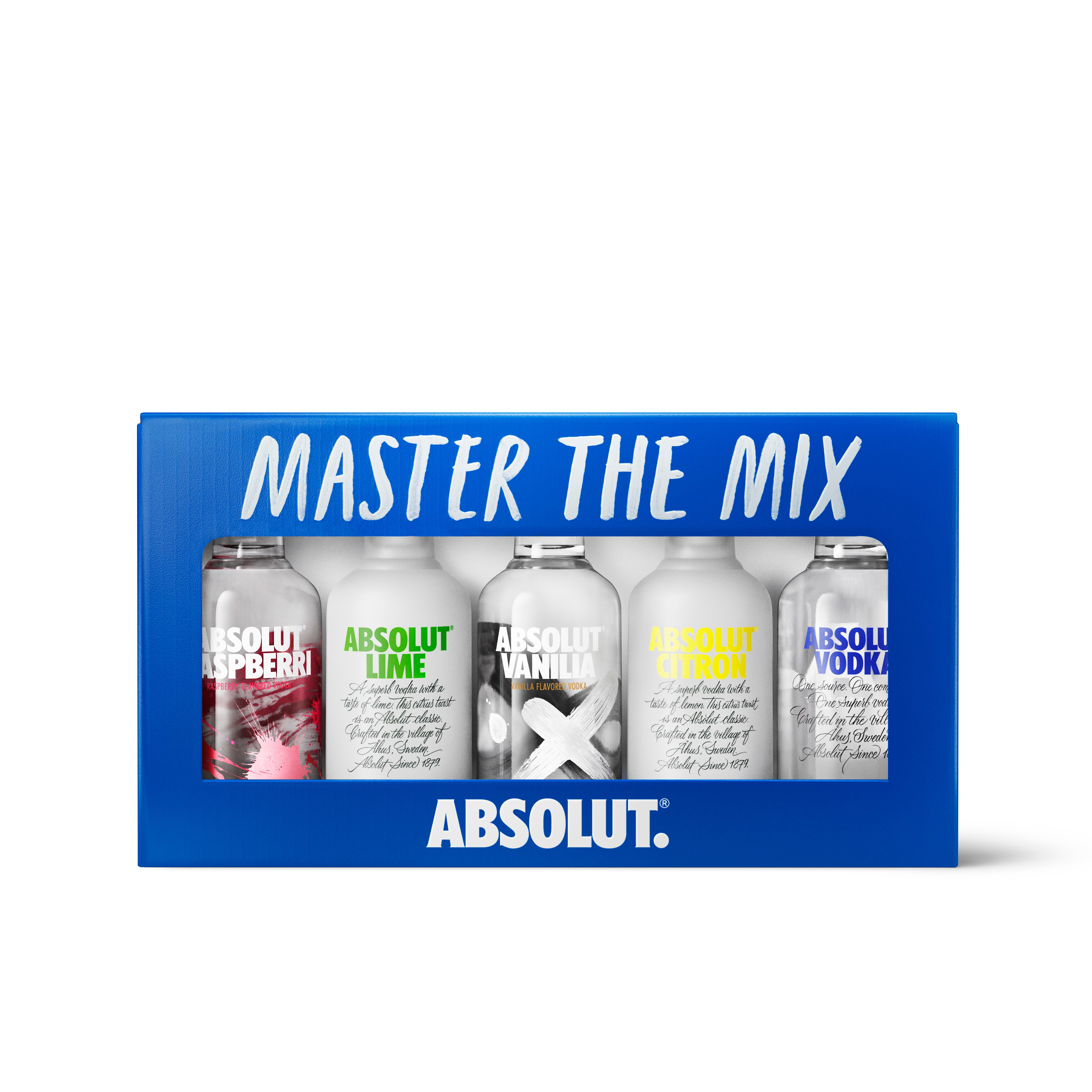 Absolut Vodka 5Cl Miniatures Selection Alcohol