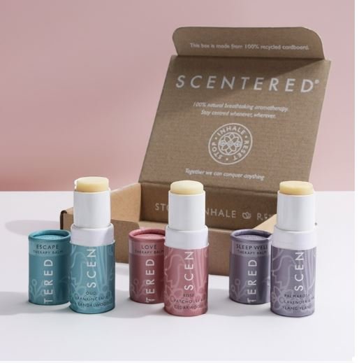 Scentered Be Kind To Yourself Set 3 Aromatherapy Balms