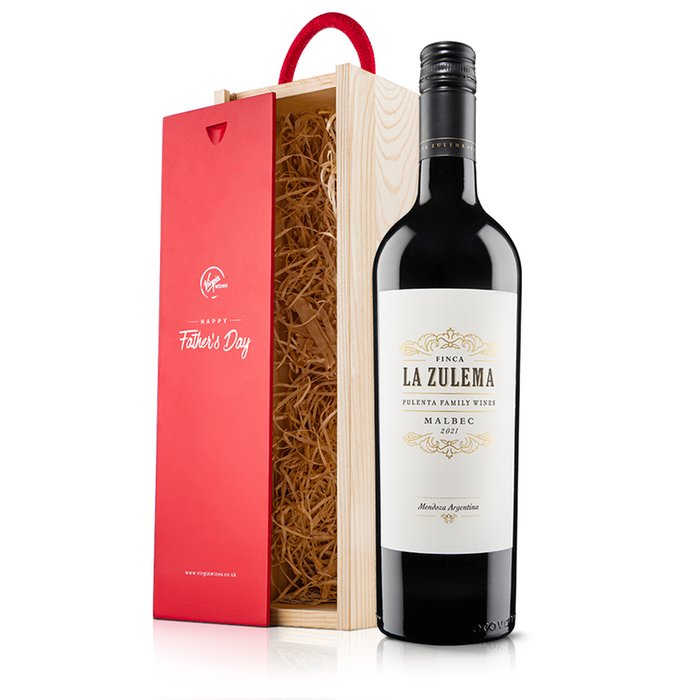 Virgin Wines Father's Day Argentinian Malbec in Wooden Gift Box