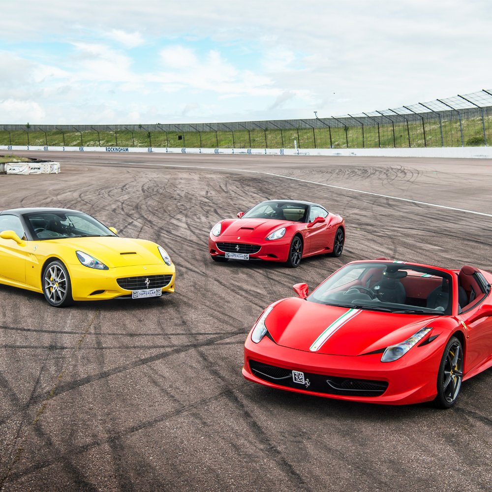 Buy A Gift Four Supercar Driving Blast With High Speed Passenger Ride – Week Round