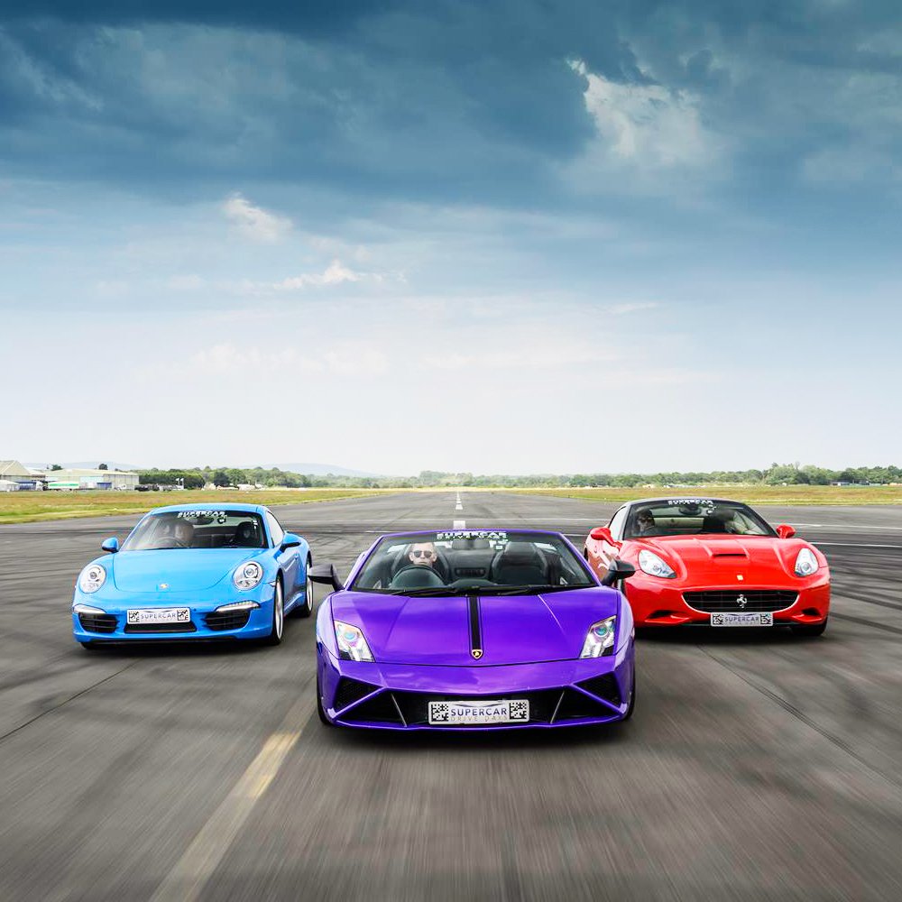 Buy A Gift Triple Supercar Driving Thrill At A Top Uk Race Track