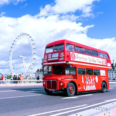 Afternoon Tea London Sightseeing Bus Tour for Two with Brigit’s Bakery