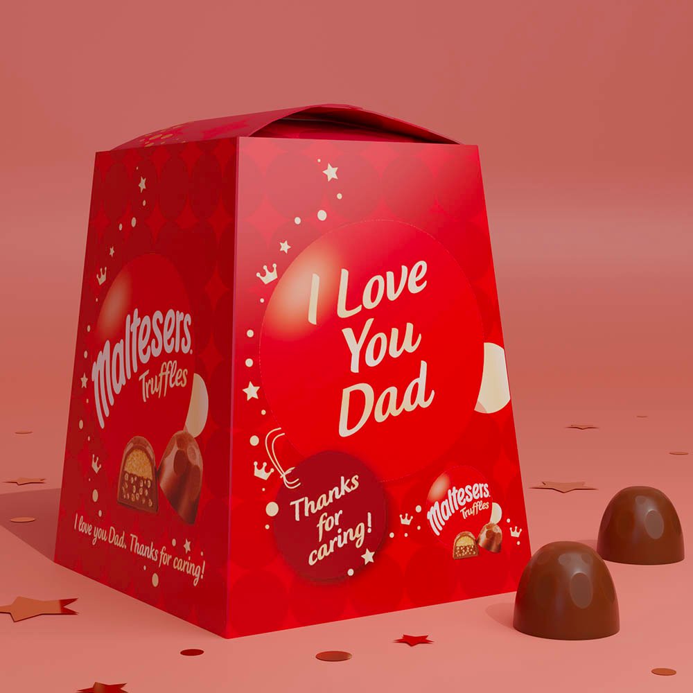 Maltesers Truffles 'i Love You Dad' Box 200G Chocolates