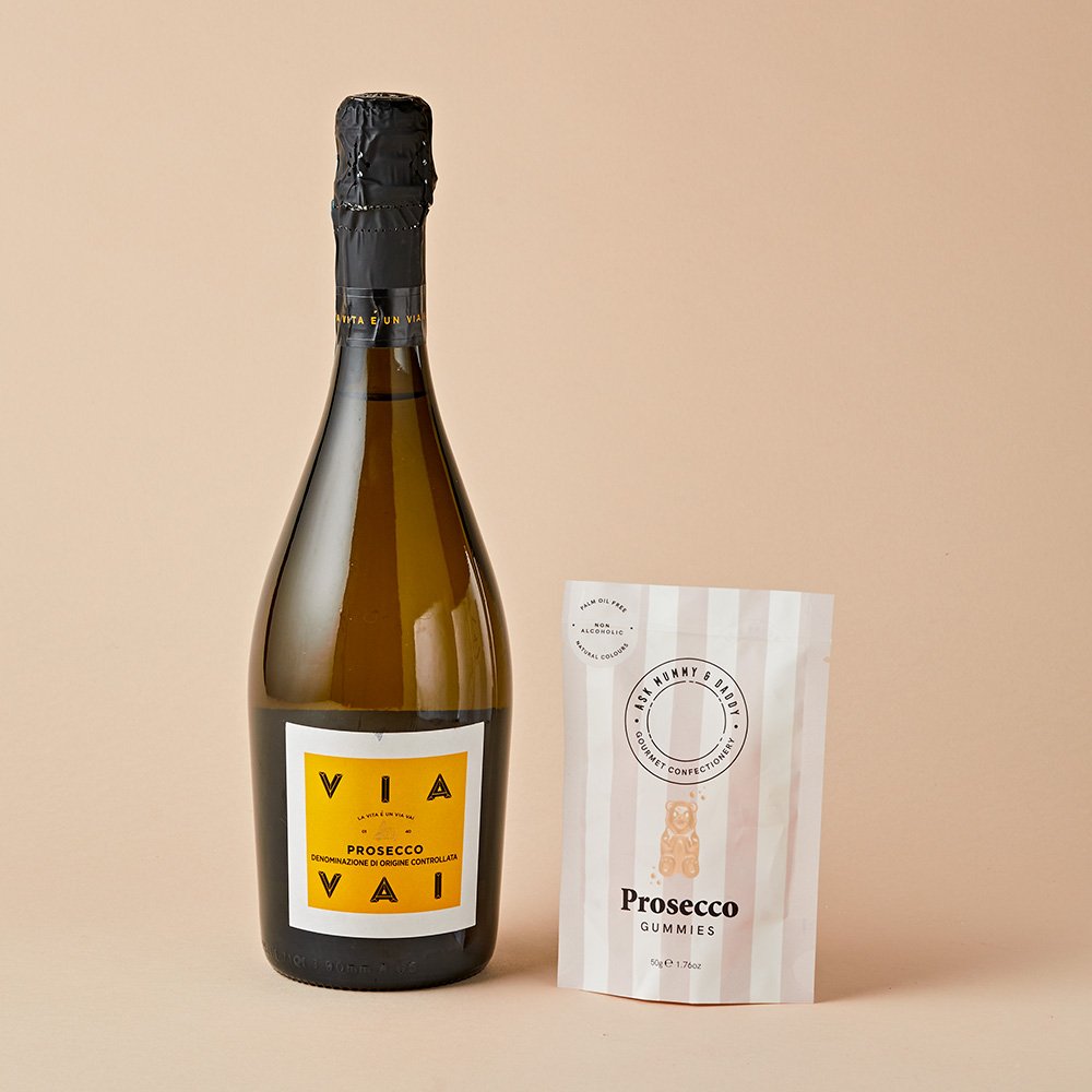 Via Vai Prosecco & Gummies Bundle Alcohol