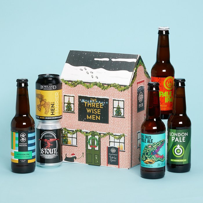 Best Of British Beer Christmas Pub in a Box 6x330ml 