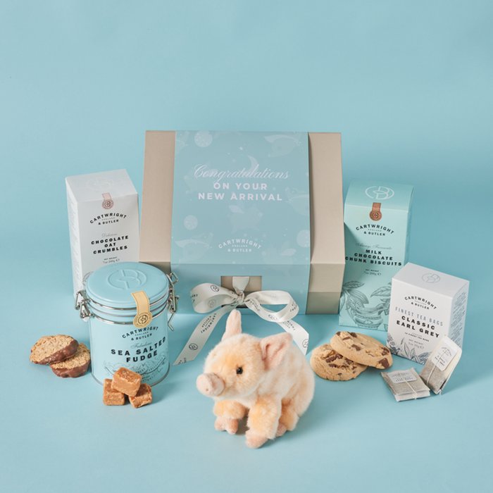Cartwright and Butler New Arrival Baby Boy Hamper