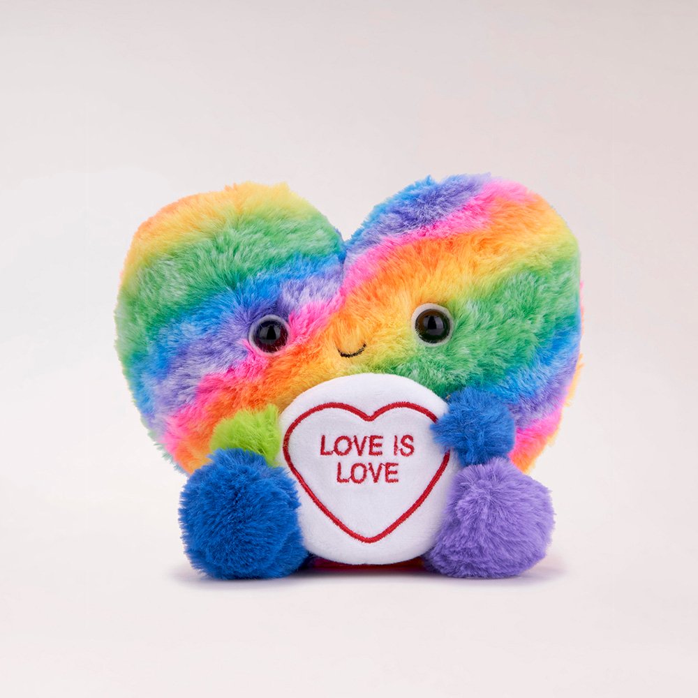 Swizzels Love Hearts Rainbow Love Is Love Soft Toy