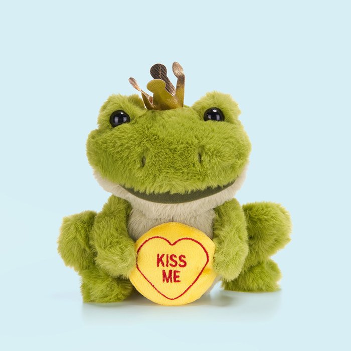 Swizzels Love Hearts Kiss Me Frog Soft Toy