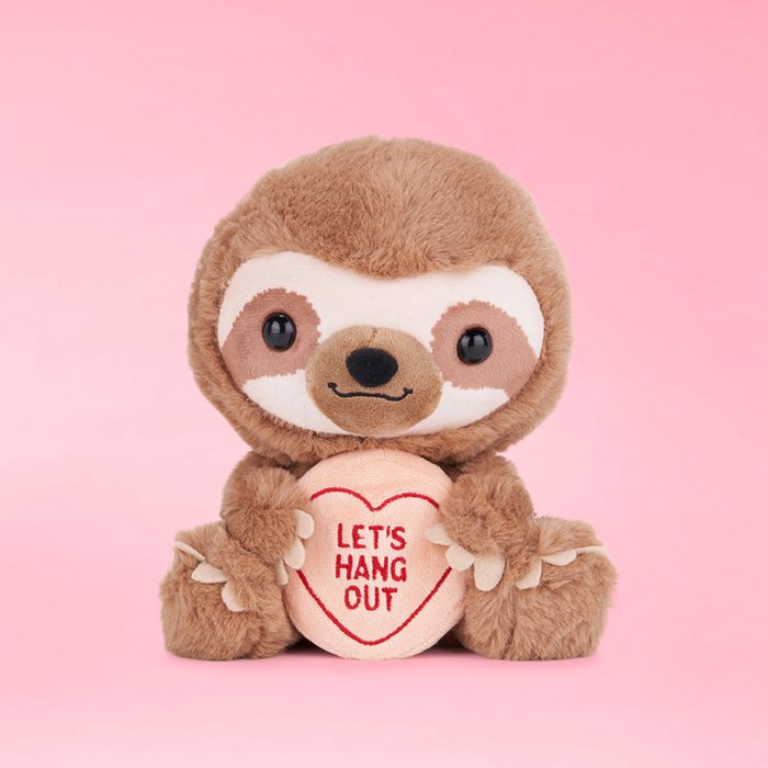 Swizzels Love Hearts Sloth Soft Toy