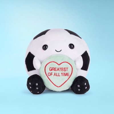 Swizzels Love Hearts Greatest Of All Time Football Soft Toy