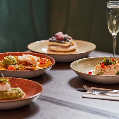 Three Course Bottomless Brunch for Two at SOUND Cafe London