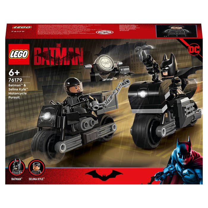 LEGO DC Batman & Catwoman Motorcycle Pursuit Set (76179)