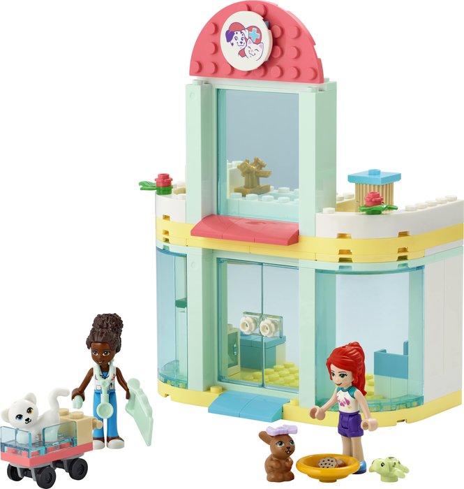 LEGO Friends Pet Clinic Vet Set (41695) Moonpig