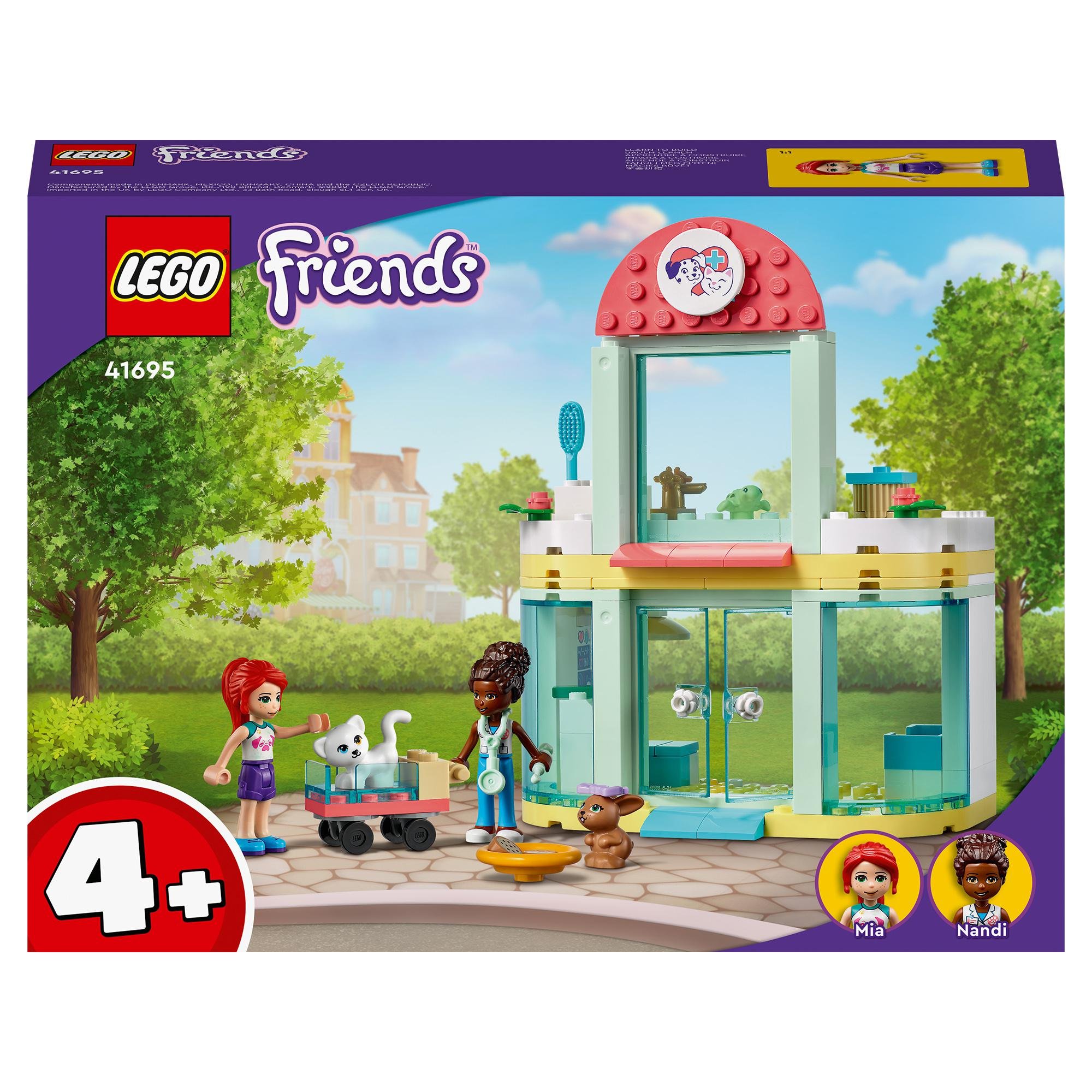 Lego Friends Pet Clinic Vet Set (41695) Toys & Games