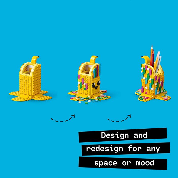 LEGO DOTS Cute Banana Pen Holder (41948) Moonpig