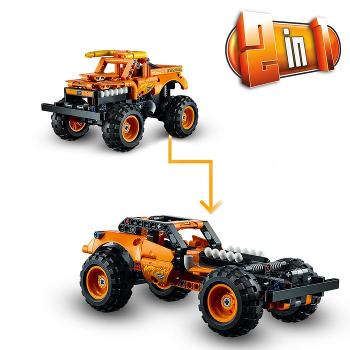 LEGO Technic El Toro Loco 2in1 Monster Truck Model (42135) | Moonpig