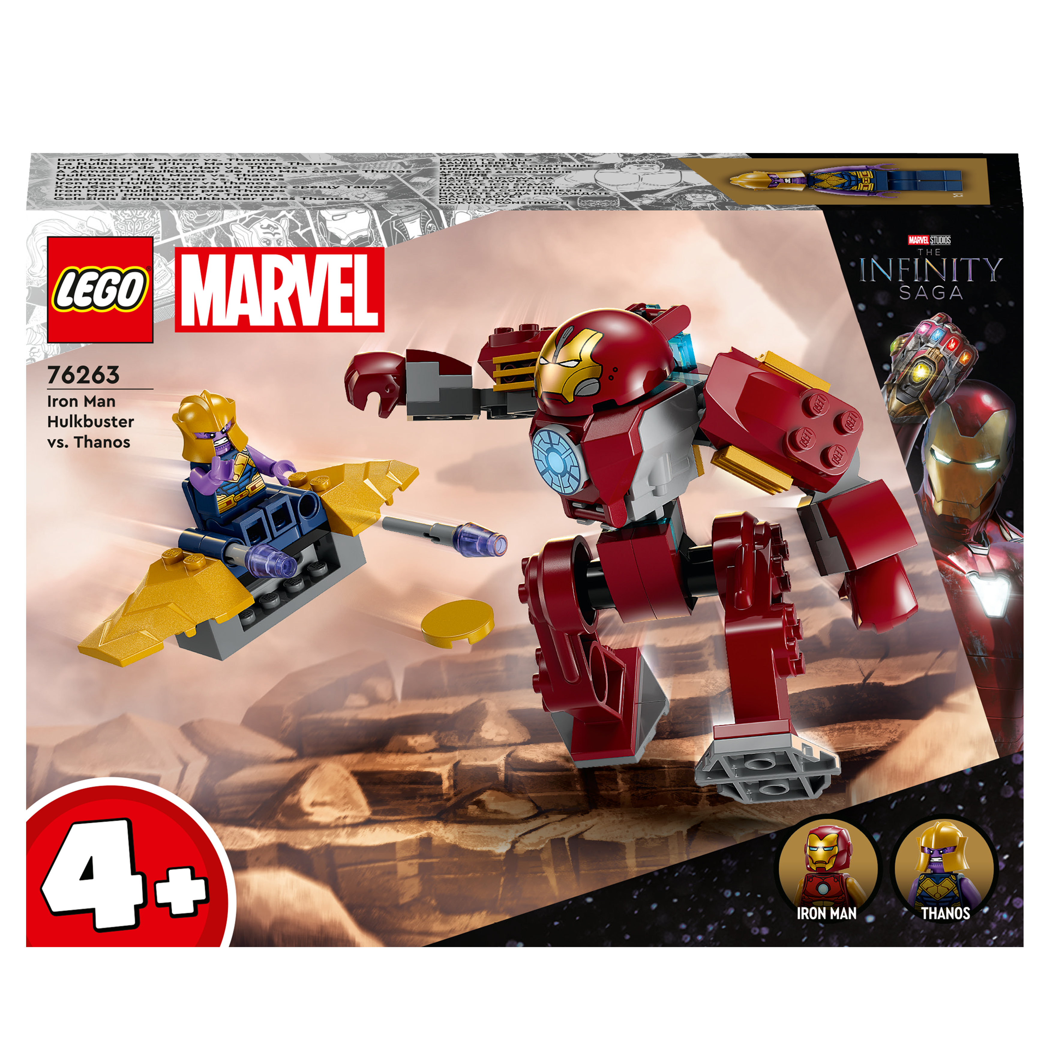 Lego® Iron Man Hulkbuster Vs. Thanos (76263) Toys & Games