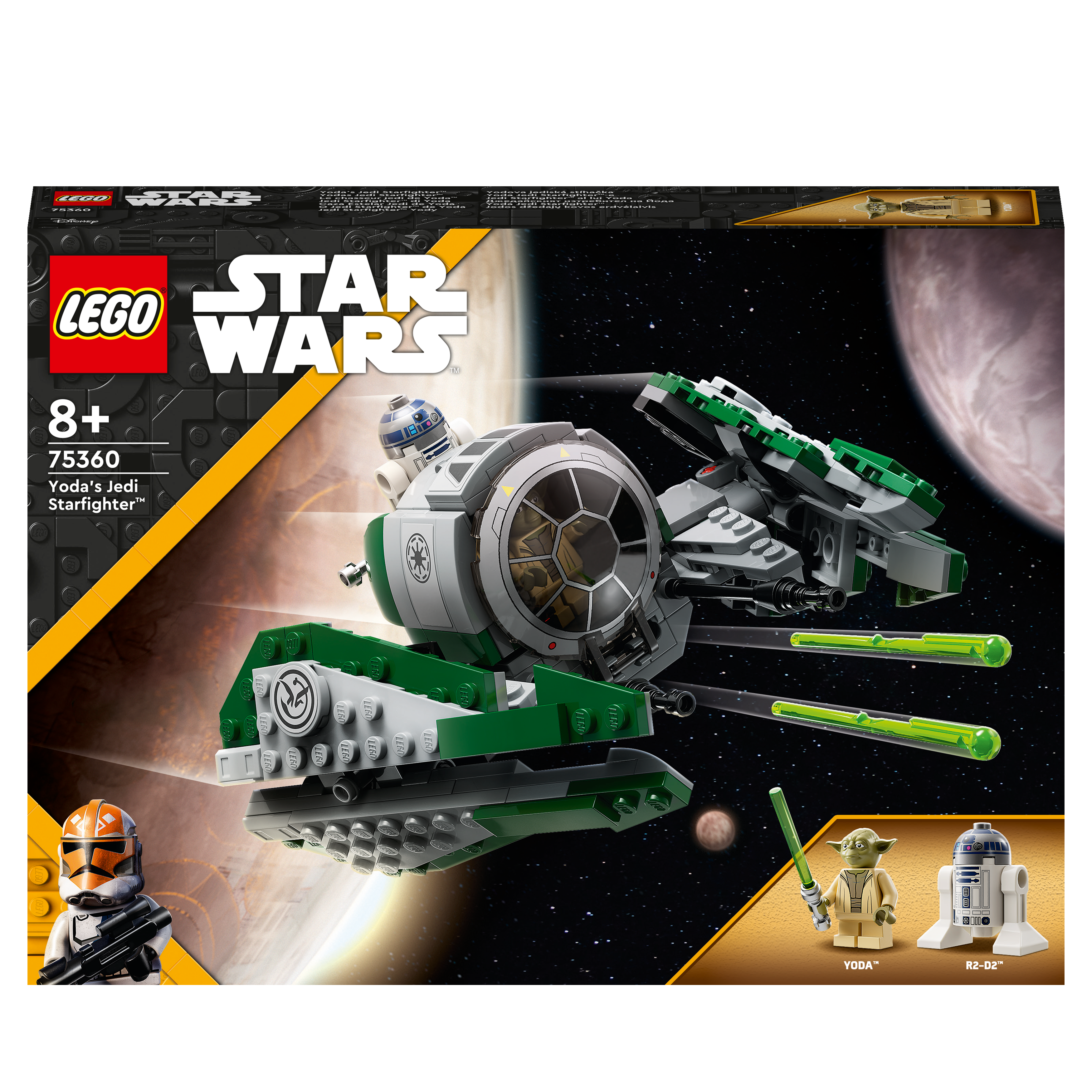 Lego® Star Wars Yoda's Jedi Starfighter (75360) Toys & Games