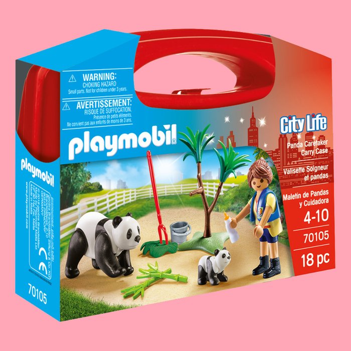 Playmobil Panda Caretaker Carry Case (70105)