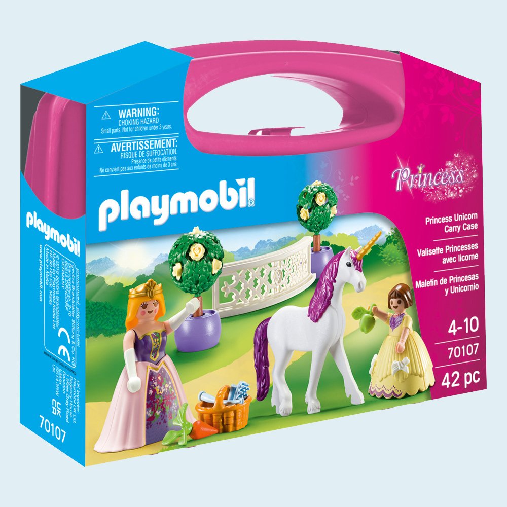 Playmobil Princess Unicorn Carry Case (70107) Toys & Games