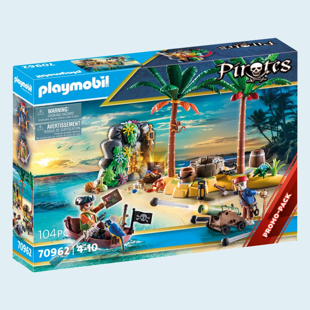 Playmobil Pirate Treasure Island (70962) Toys & Games