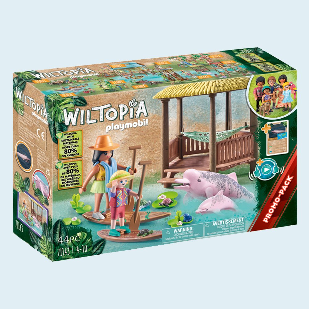 Playmobil Wiltopia River Dolphins (71143) Toys & Games