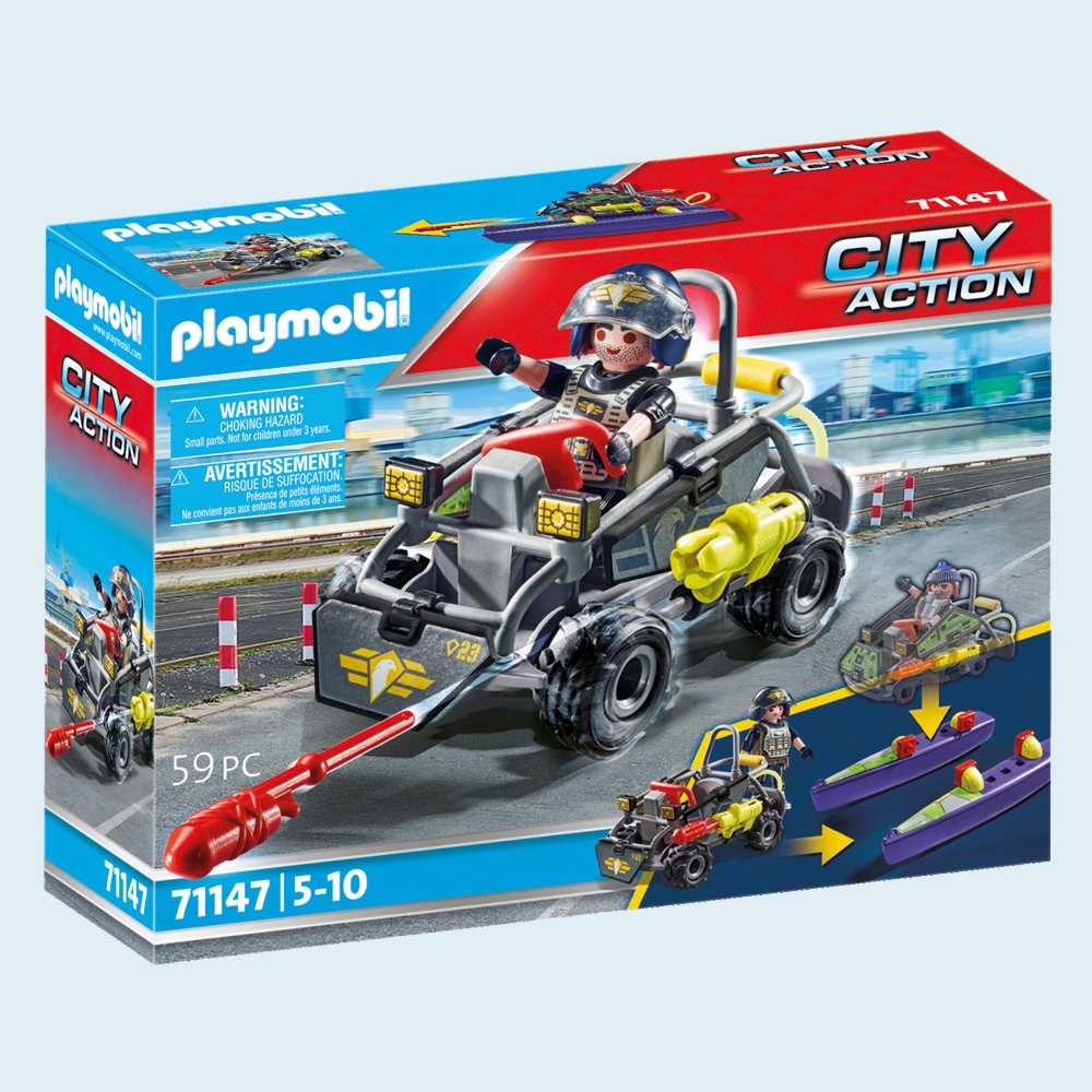 Playmobil City Action Quad (71147) Toys & Games