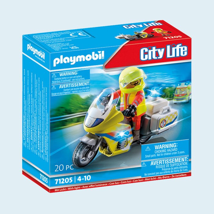Playmobil City Life Rescue Motorcycle (71205)