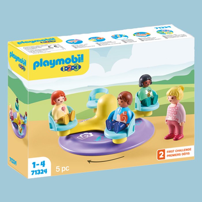 Playmobil 123 Number Merry-Go-Round (71324)