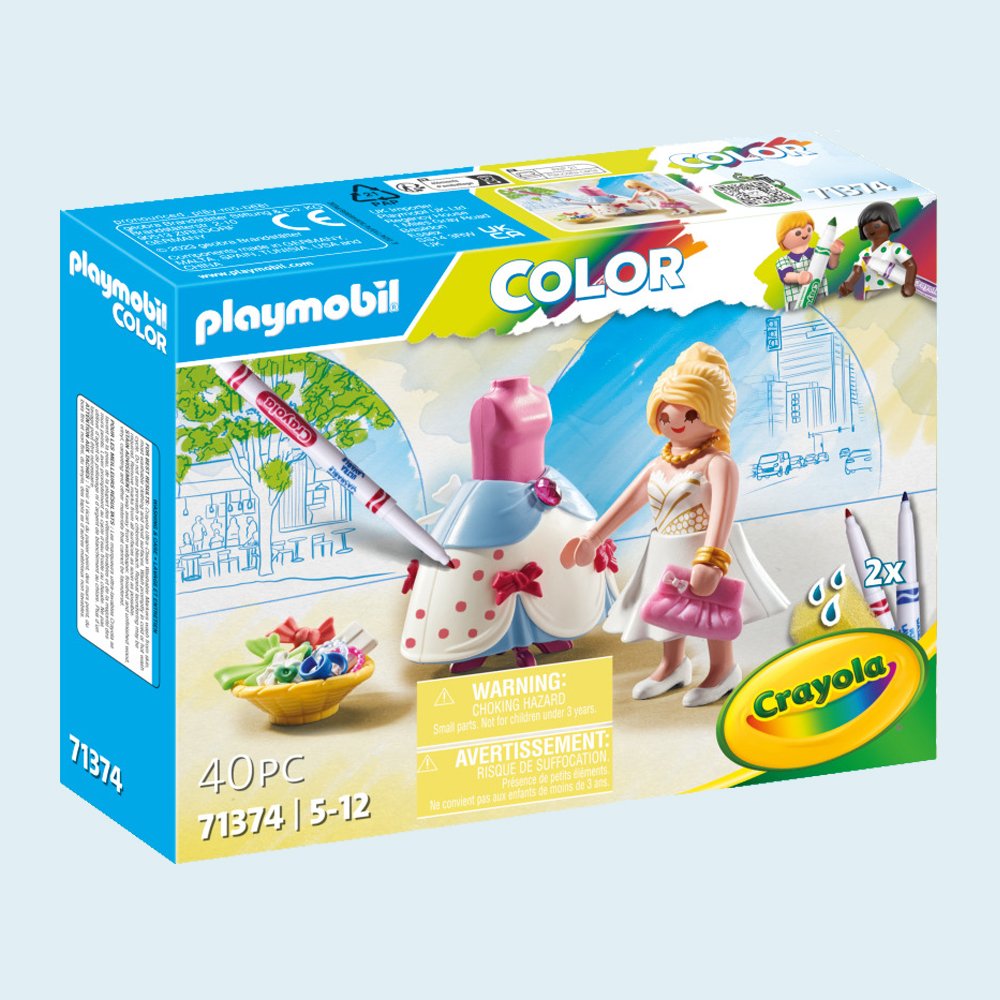 Playmobil Colour Fashion Dress Pack (71374) Toys & Games