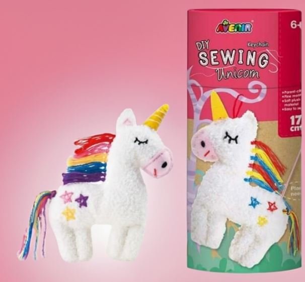 Unicorn Keychain Sewing Kit