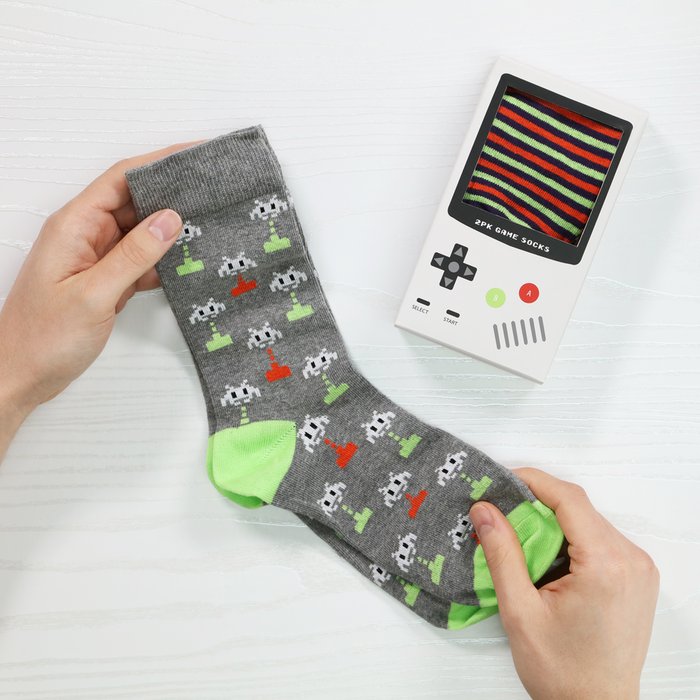 Gaming Socks 2-Pack Gift Set