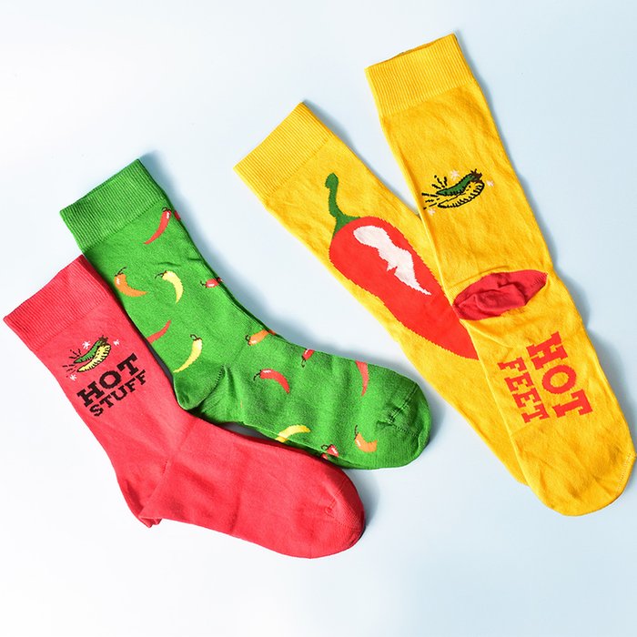 Chilli 3pk Socks Gift Set (7-11)