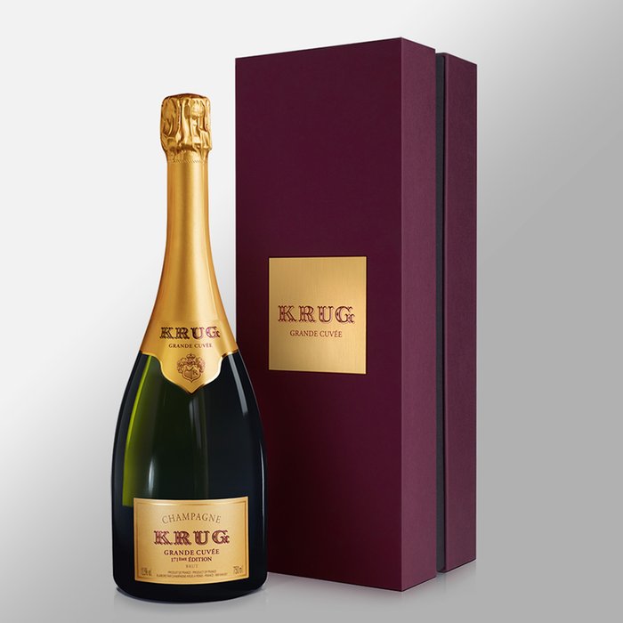 Krug Grande Cuvée 171eme Édition Champagne 75cl Gift Box