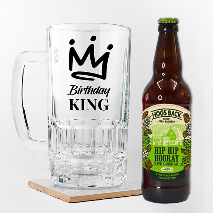 Single Beer & Birthday King Tankard
