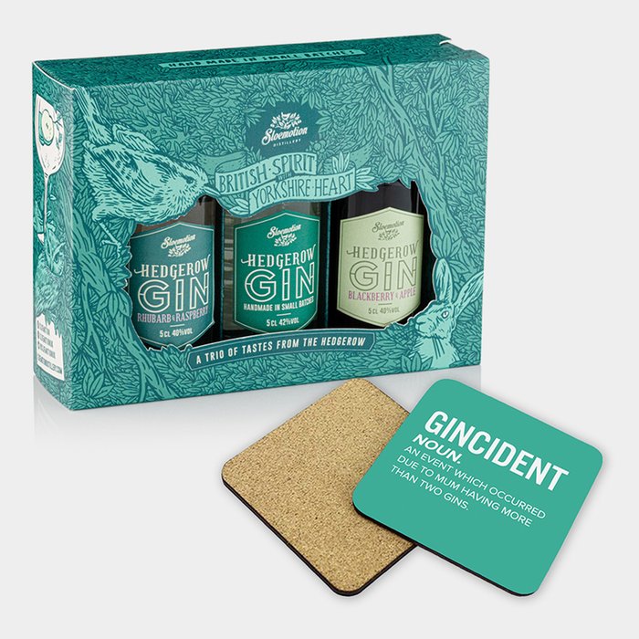 Gin Trio & Coasters Bundle