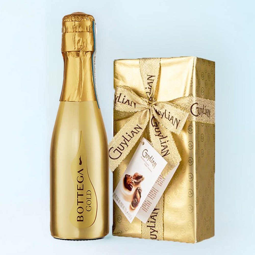 Guylian Chocolates & Bottega Mini Gift Set Alcohol