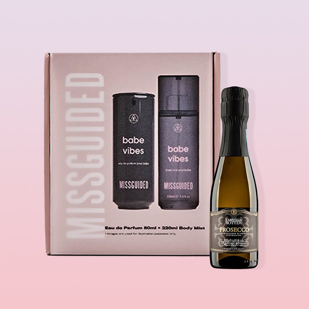 Missguided Babe Vibes Body Mist & Prosecco Alcohol
