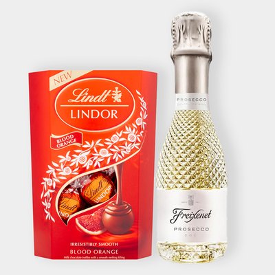 Mini Friexenet & Lindt Blood Orange Truffles 200g