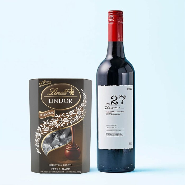 Red Wine & Lindt Dark 200g