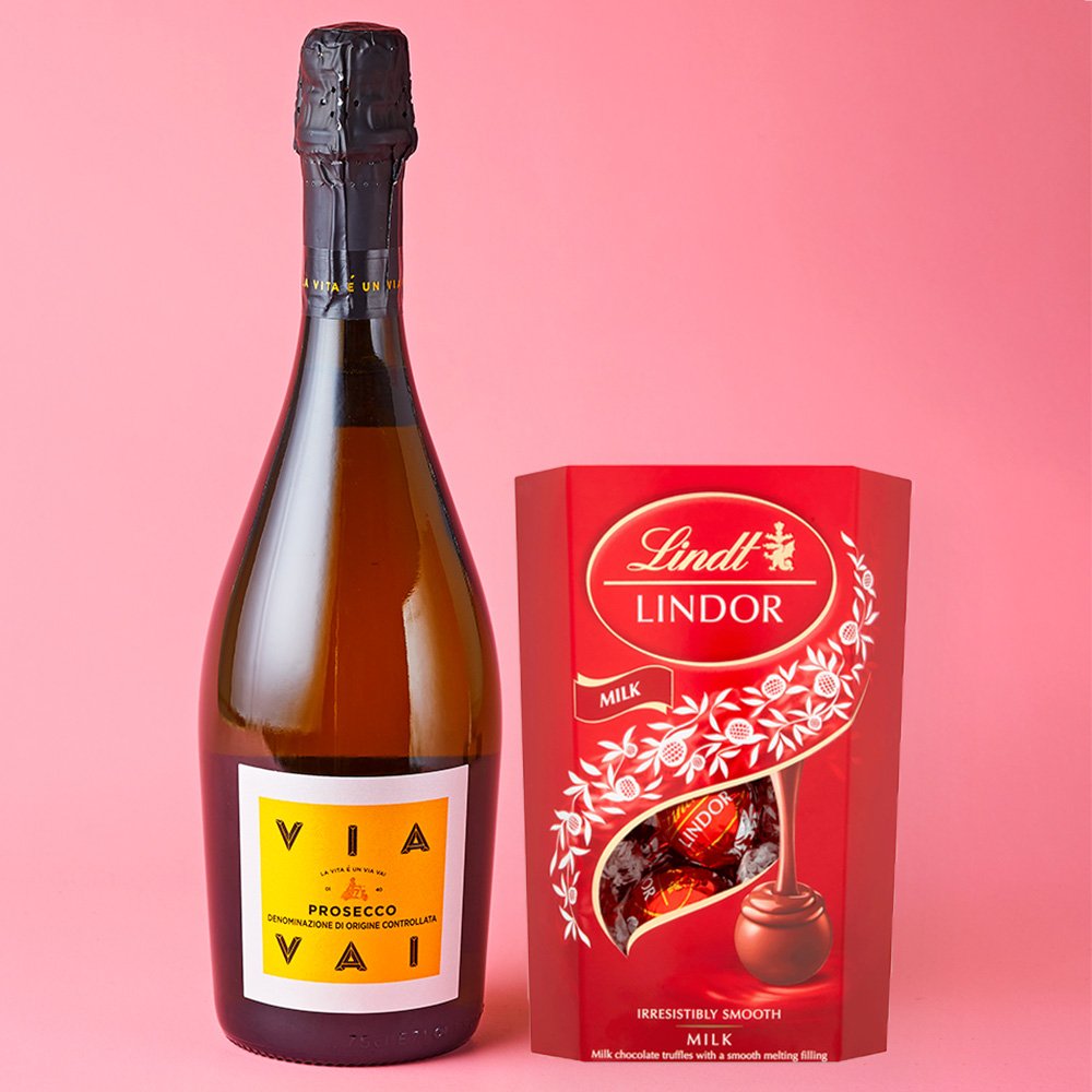 Via Vai & Lindt Milk 200G Alcohol