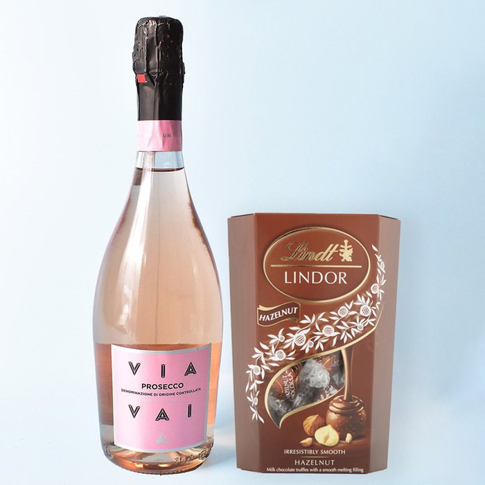 Via Vai Rose & Lindt Hazelnut 200g