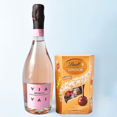 Via Vai Rose & Lindt Assorted 200g