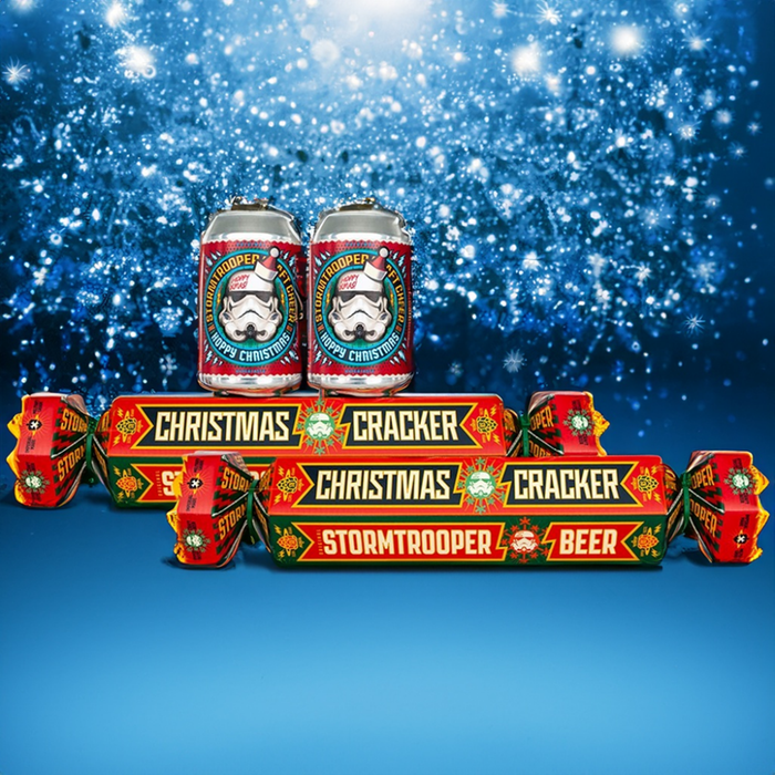 Stormtrooper Christmas Cracker Beer Gift Set 4x330ml