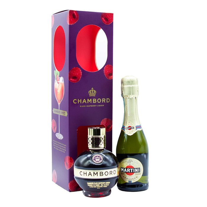 Chambord & Martini Prosecco Gift Pack
