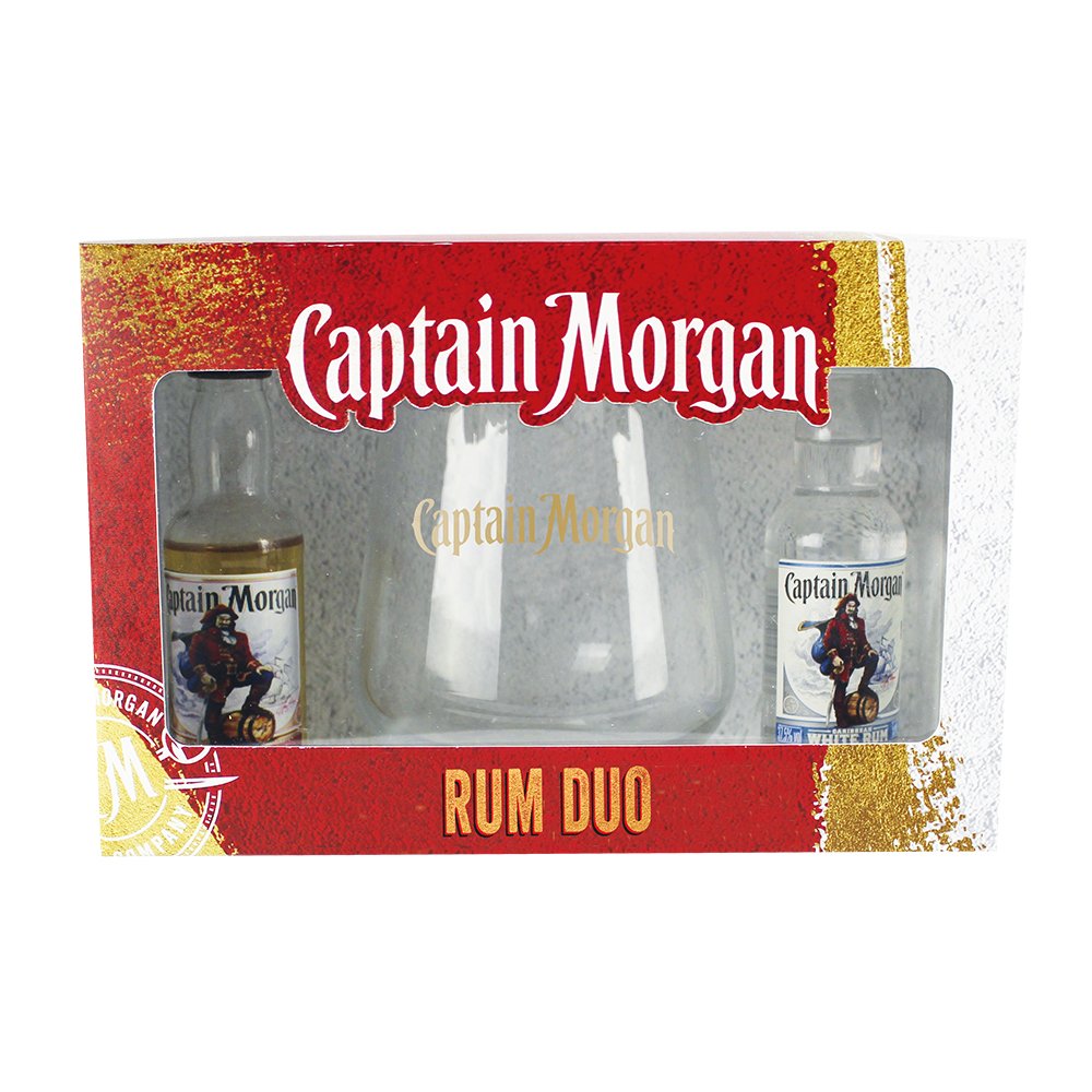 Captain Morgan And Tumbler Gift Set Alcohol