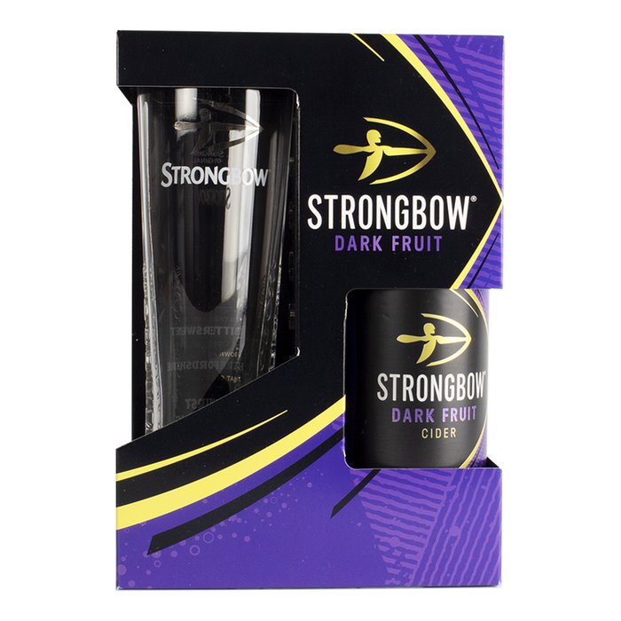 Strongbow Dark Fruits and Glass Gift Set