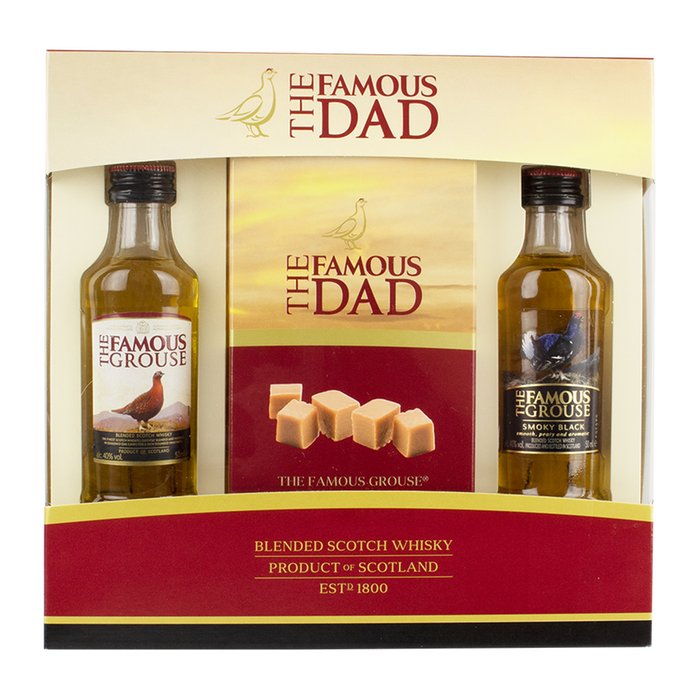 The Famous Grouse Whisky and Fudge Gift Set