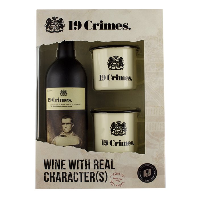 19 Crimes and Tin Cups Gift Set