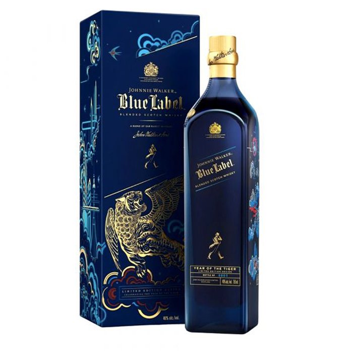 Johnnie Walker Blue Label Whisky 70cl Year Of The Tiger